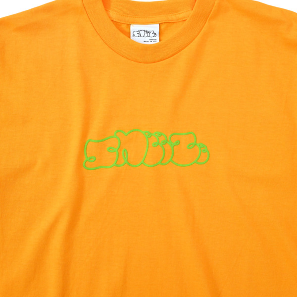 Sneeze Magazine /// LOGO T-SHIRT Gold w/Green 02