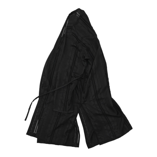 URU /// NO COLLAR COAT Black 04