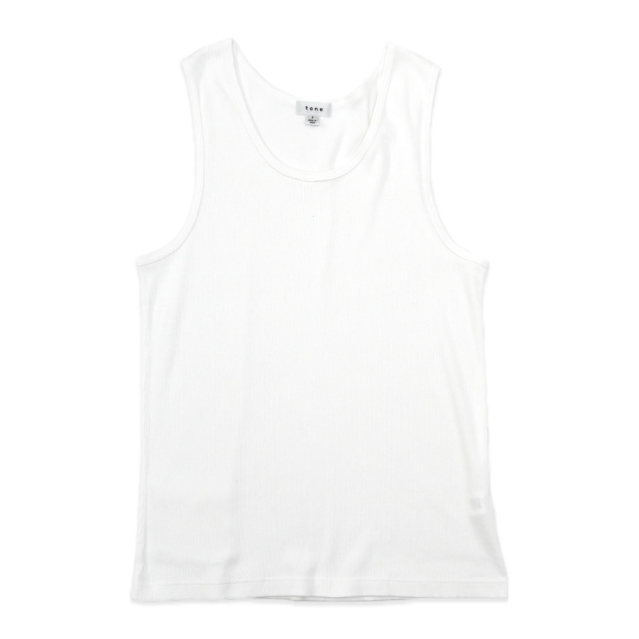 tone (SUPIMA RIBED TANK TOP White) 通販 | SUPPLY TOKYO online store