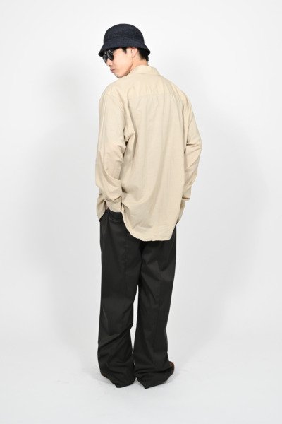 SUPPLY // Track slacks V2 Chambray Khaki | Supply Tokyo online store