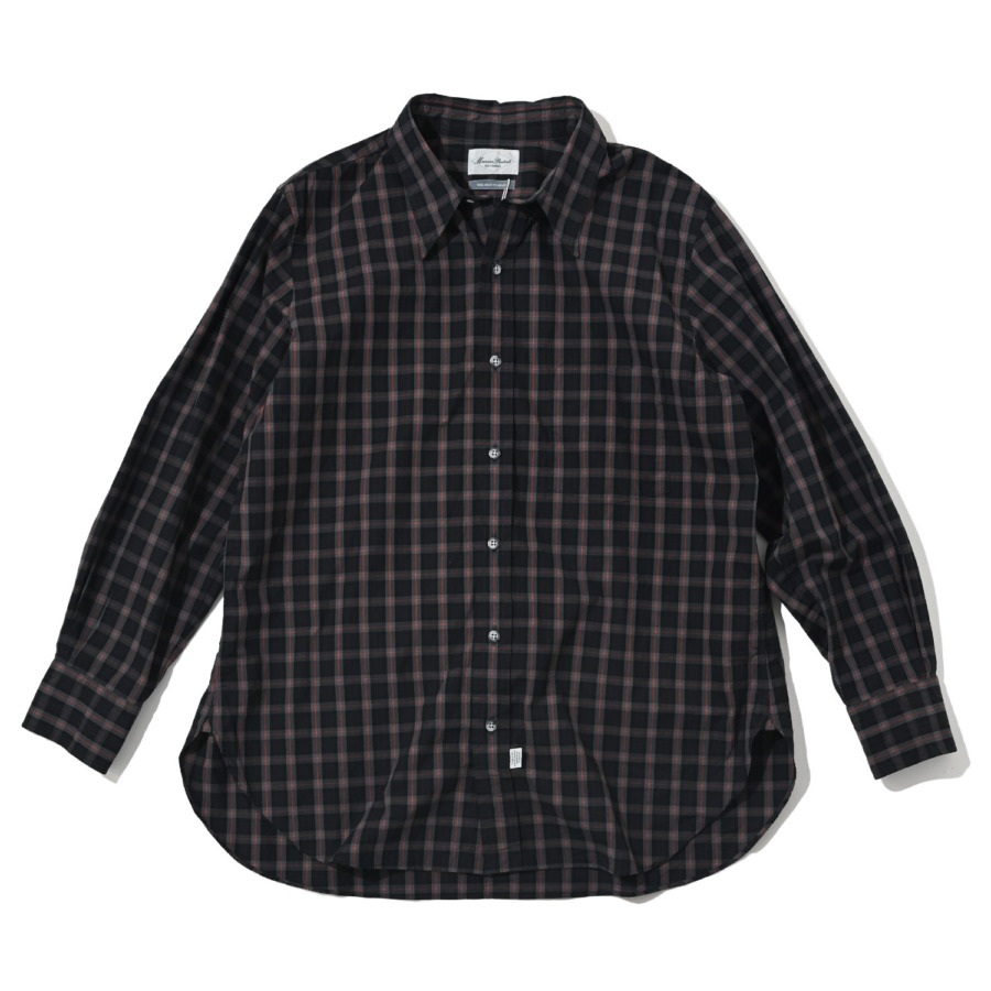 Marvine Pontiak shirt makers (3 Button Regular Collar SH Gray CH) 通販 | SUPPLY TOKYO online store