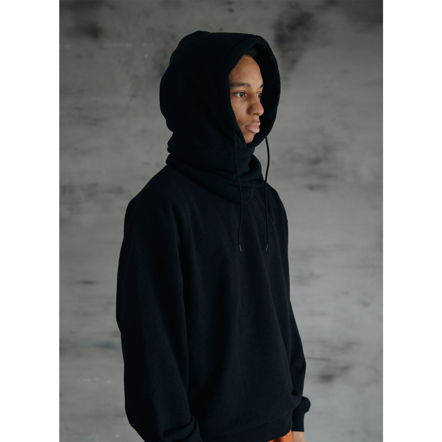 COMFORTABLE REASON FLEECE BALACLAVA BLACK/GREEN