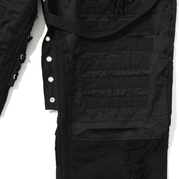 Midorikawa (BORO PANTS Black) 通販 ｜ SUPPLY TOKYO online store