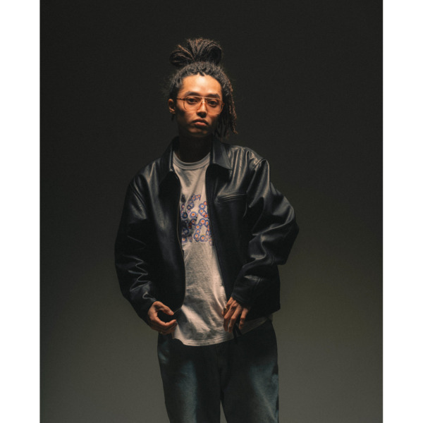 SUPPLY × CCU /// WORK JACKET Black 08