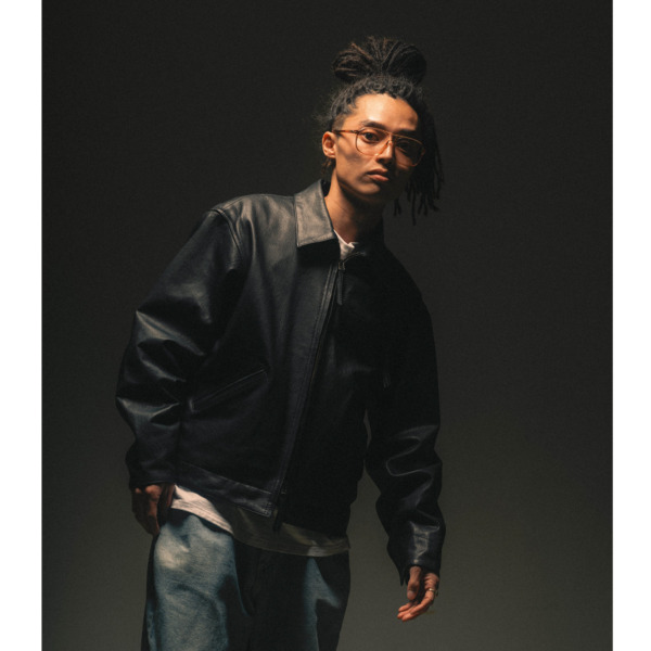 SUPPLY × CCU /// WORK JACKET Black 07