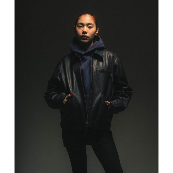 SUPPLY × CCU /// WORK JACKET Black 014