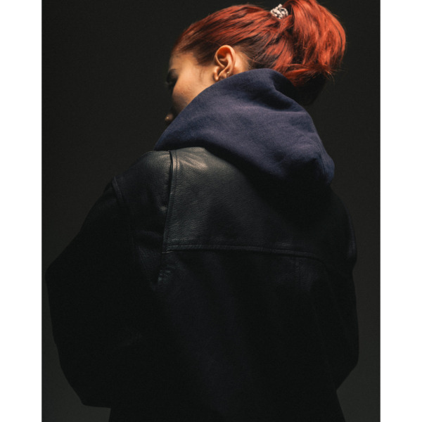 SUPPLY × CCU /// WORK JACKET Black 015