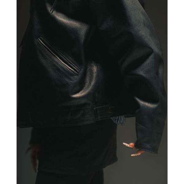 SUPPLY × CCU /// WORK JACKET Black 016