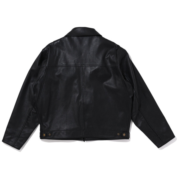 SUPPLY × CCU /// WORK JACKET Black 02