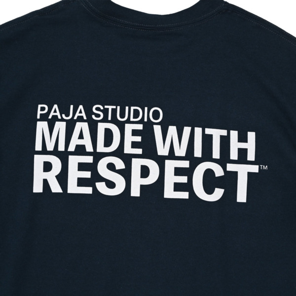 PAJA STUDIO /// BOX Tee Navy 04