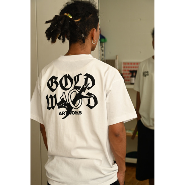 10K x GOLDWOODWORKS /// TEE White 06