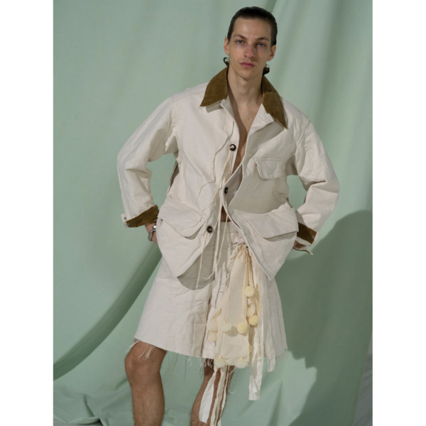 Midorikawa /// GRITTER CANVAS HUNTING JACKET 06