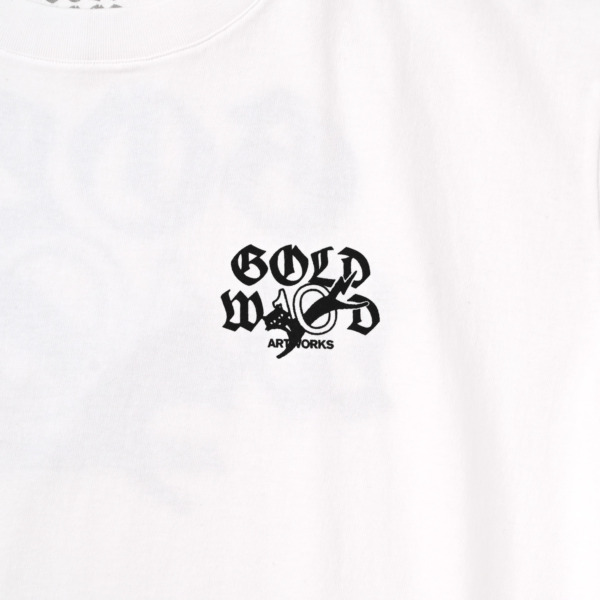 10K x GOLDWOODWORKS /// TEE White 02