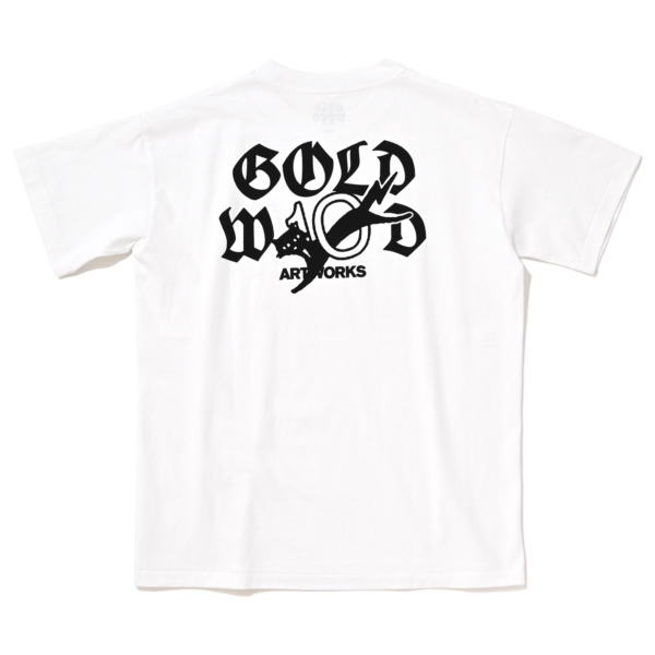 10K x GOLDWOODWORKS /// TEE White 03