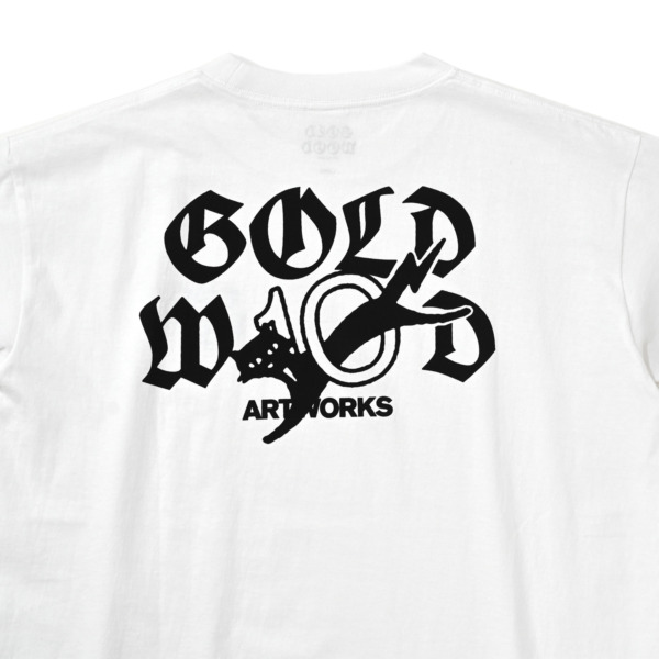 10K x GOLDWOODWORKS /// TEE White 04
