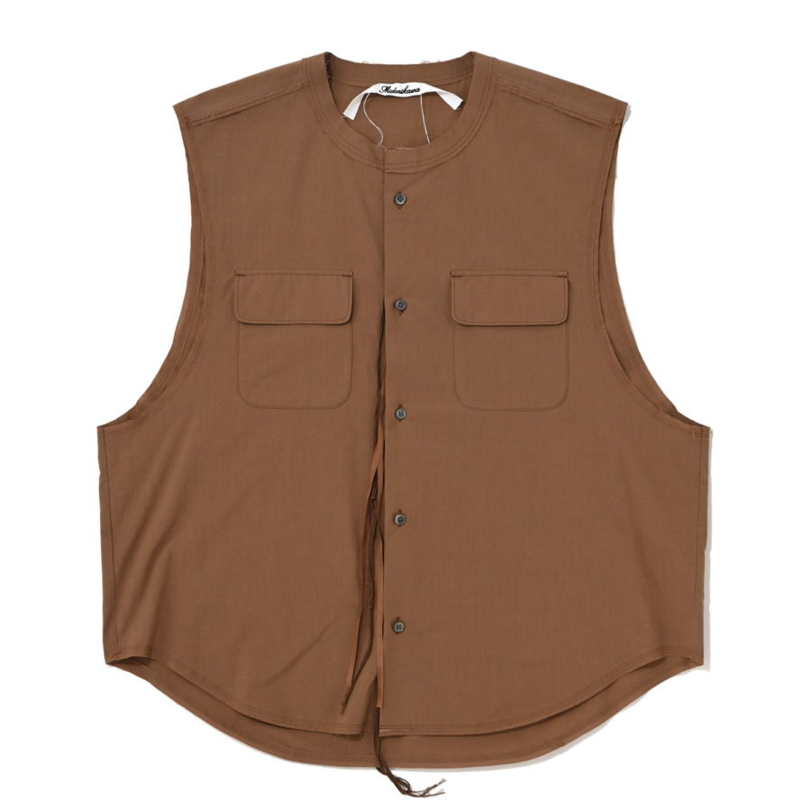 Midorikawa (SLEEVELESS SHIRT Brown) 通販 | SUPPLY TOKYO online store