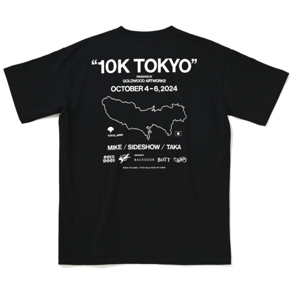 10K x GOLDWOODWORKS /// TEE Black 03
