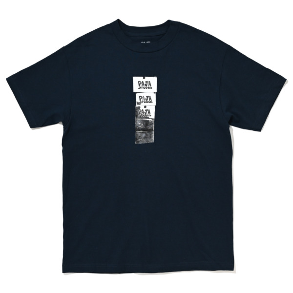 PAJA STUDIO /// BOX Tee Navy 01