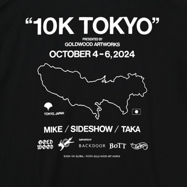 10K x GOLDWOODWORKS /// TEE Black 04