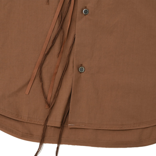Midorikawa /// SLEEVELESS SHIRT Brown 03