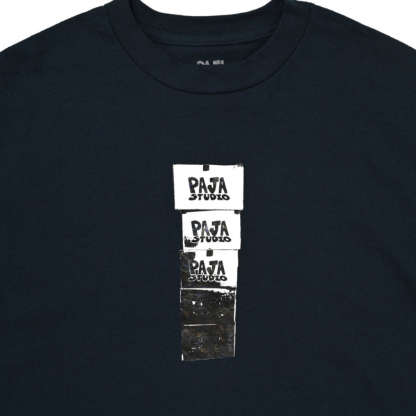 PAJA STUDIO /// BOX Tee Navy 02