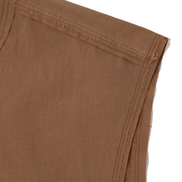 Midorikawa /// SLEEVELESS SHIRT Brown 04