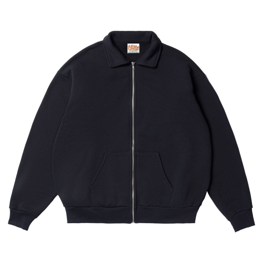 CEASE (COLLAR ZIP SWEAT Black) 通販 | SUPPLY TOKYO online store