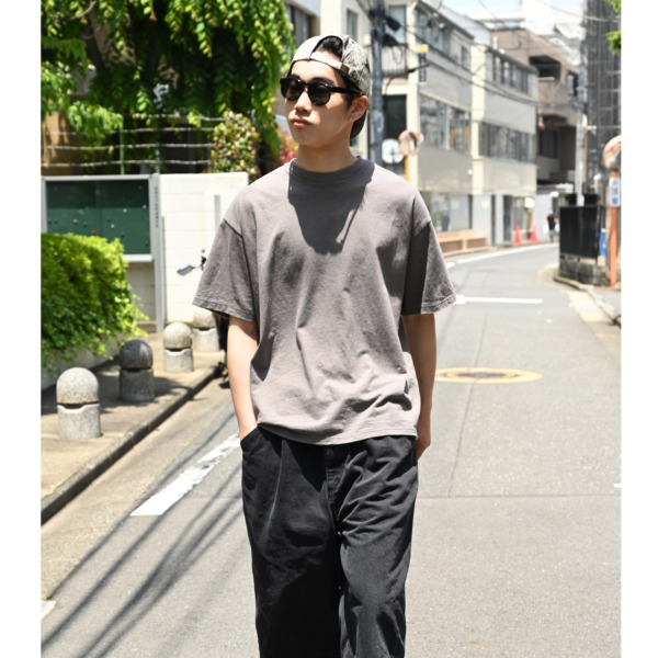 SUPPLY /// Cotton / Hemp Tee Gray Beige 010