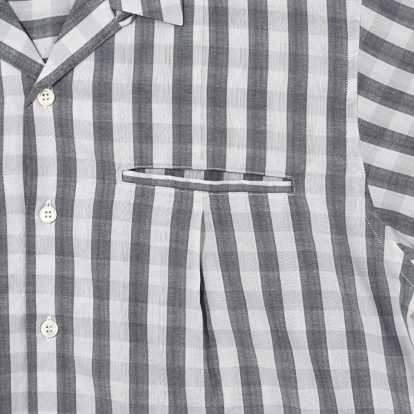 P A C S /// Gianfranco S/S Shirts Block Check 02
