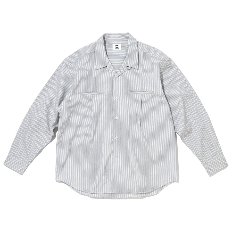 P A C S (Gianfranco L/S Shirts Gray Stripe) 通販 | SUPPLY TOKYO online store