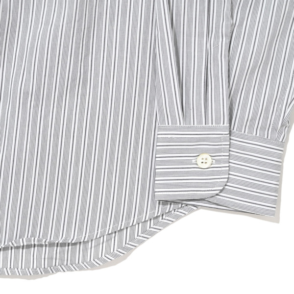 P A C S /// Gianfranco L/S Shirts Gray Stripe 03