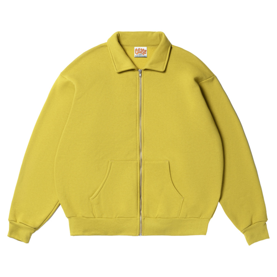 CEASE (COLLAR ZIP SWEAT Moss) 通販 | SUPPLY TOKYO online store