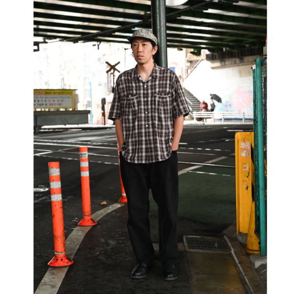 P A C S /// Gianfranco S/S Shirts Brown Check 08