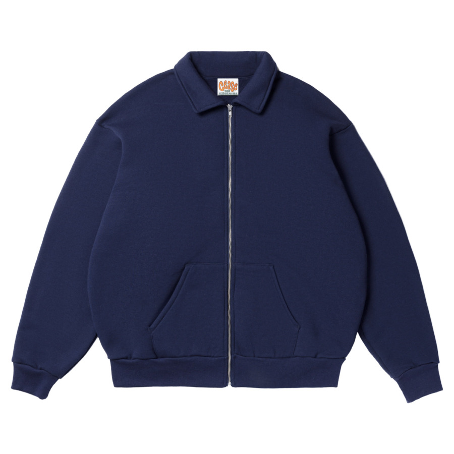 CEASE (COLLAR ZIP SWEAT Navy) 通販 | SUPPLY TOKYO online store