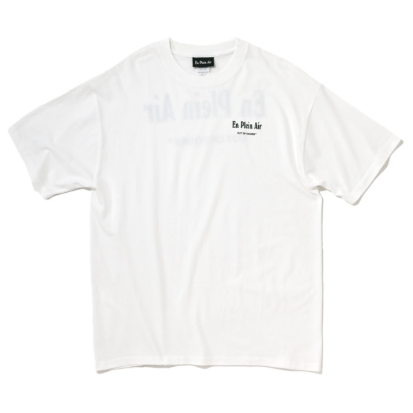 En Plein Air /// CORE LOGO BASIC T-SHIRT White 01