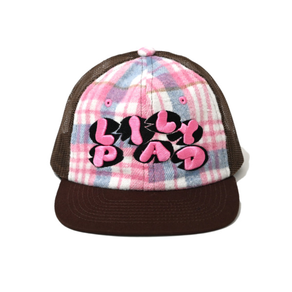 LILY PAD /// Custom 6 Panel Unstructured Mesh Hat 01
