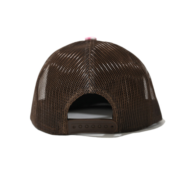 LILY PAD /// Custom 6 Panel Unstructured Mesh Hat 03