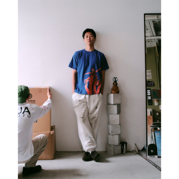 PAJA STUDIO /// Tubeman Tee Royal Blue 02