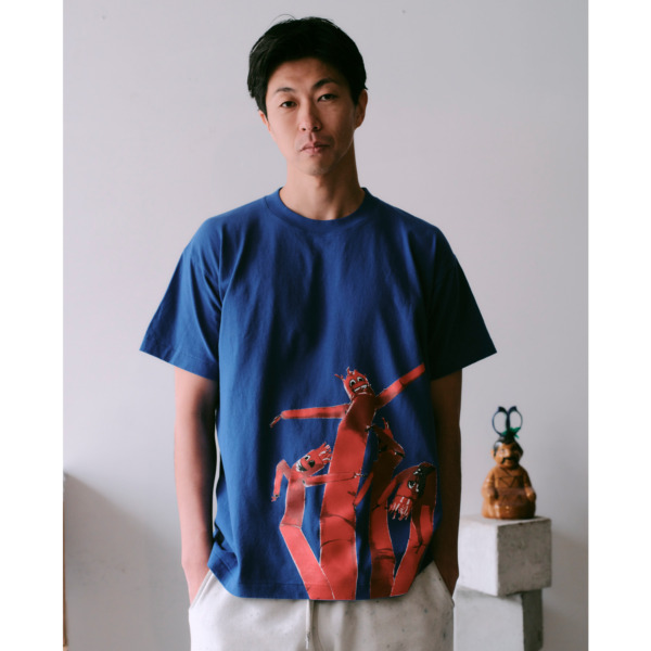 PAJA STUDIO /// Tubeman Tee Royal Blue 03
