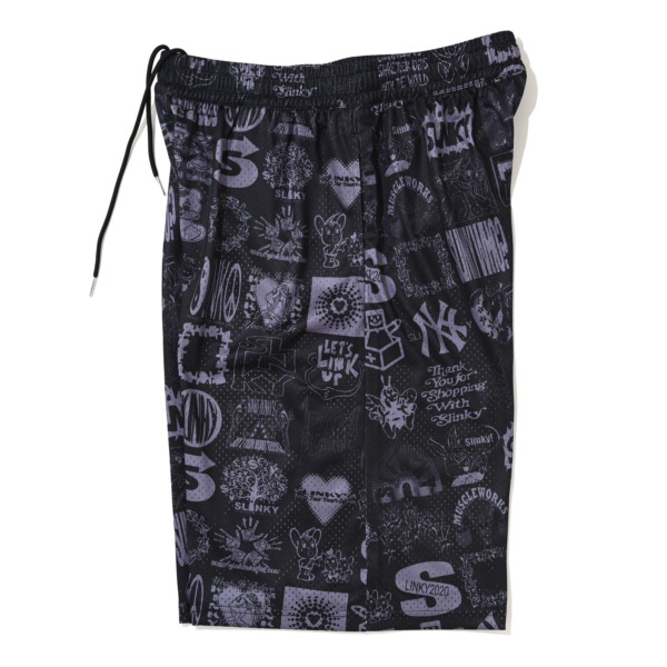 SLINKY /// More is More Mesh Shorts 02