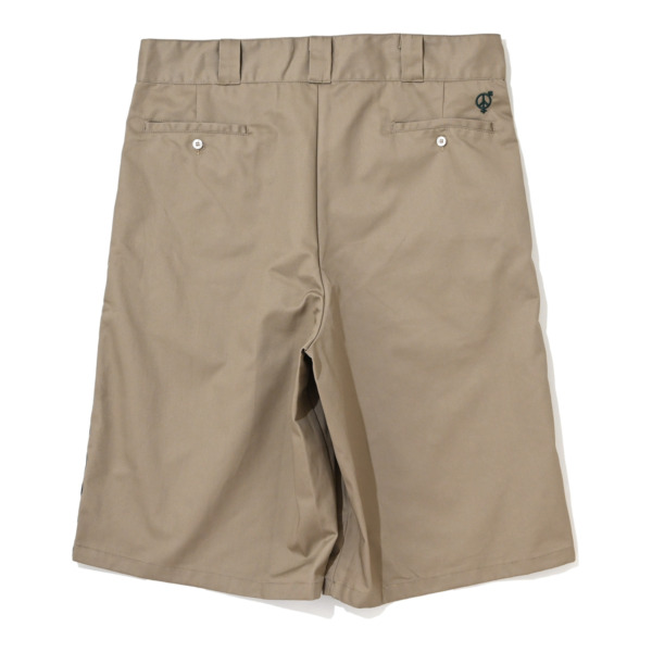 sexhippies /// Welder’s Stitch Loose Fit Work Shorts Tan 02