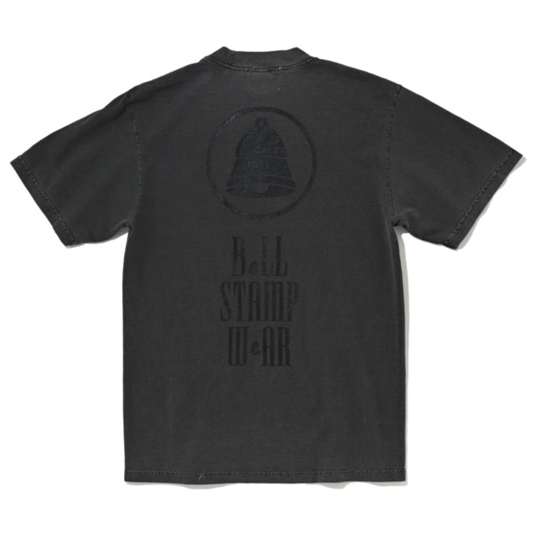 BELL STAMP WEAR /// small e TEE Charcoal 01