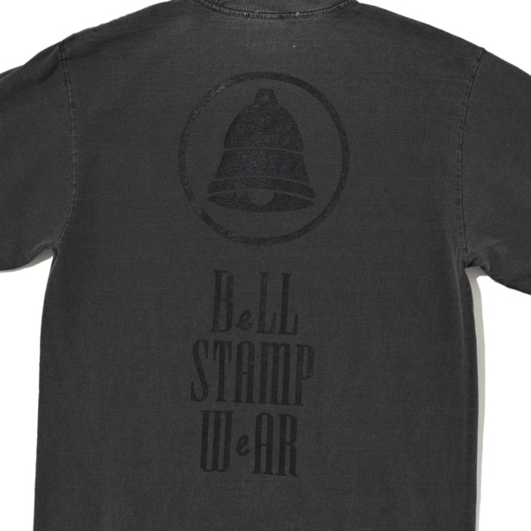 BELL STAMP WEAR /// small e TEE Charcoal 02