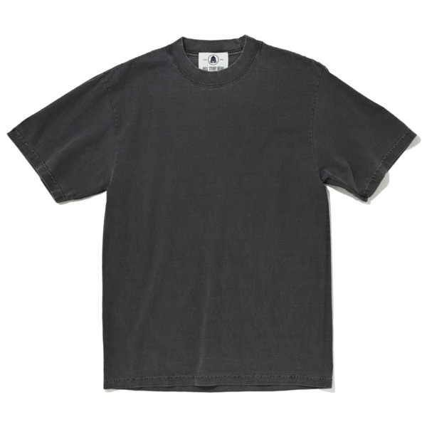 BELL STAMP WEAR /// small e TEE Charcoal 03