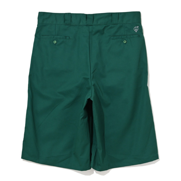 sexhippies /// Welder’s Stitch Loose Fit Work Shorts Work Green 02