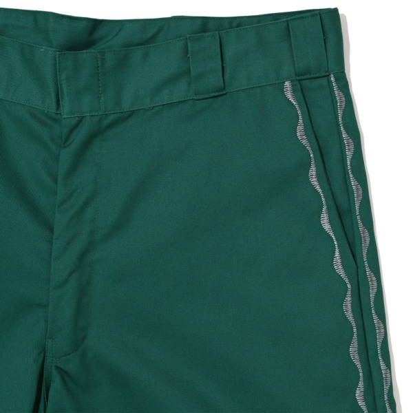 sexhippies /// Welder’s Stitch Loose Fit Work Shorts Work Green 03