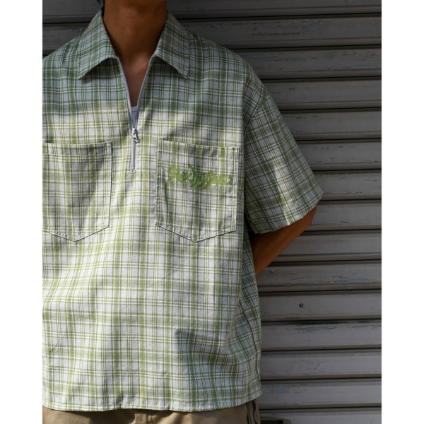sexhippies /// Half Zip Work Shirt 06