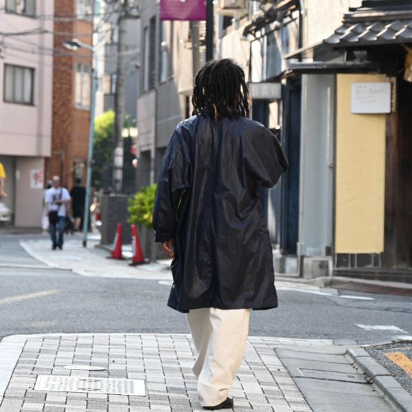 Marvine Pontiak Shirt Makers /// Shiny Coat D.Navy 09