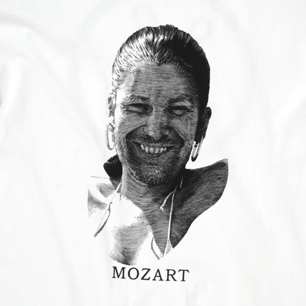 DELICATE UNIT /// TECHNO MOZART Tee #1 White 02