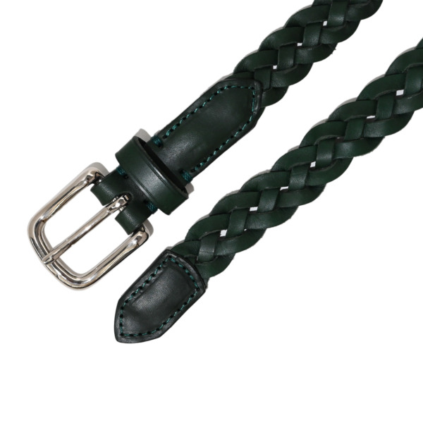 APOLLON LEATHER × SUPPLY /// BRAIDED LEATHER BELT 02